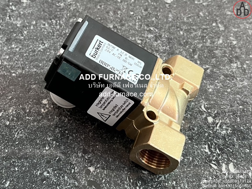 Burkert 0290 A 12,0 NBR MS (24V) (4)